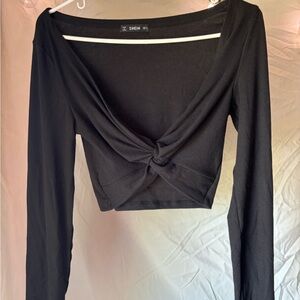 Long sleeve Black Top